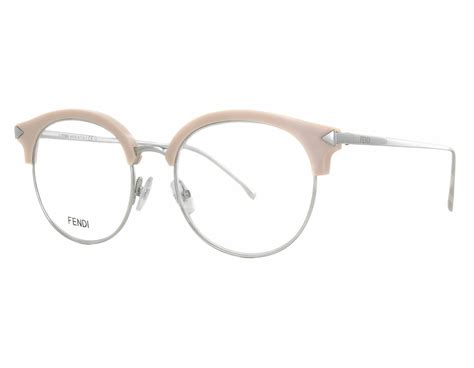 Fendi FF 0165 V5N 51mm Womens Round Eyeglasses 51mm